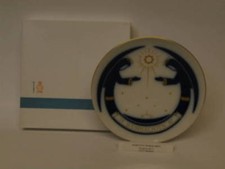 KPM Weihnachtsteller 1987 Schützende Engel