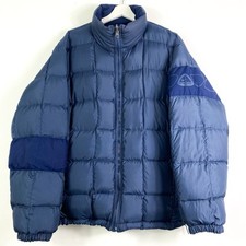 Vintage Nike ACG Steppjacke Gr.M/L Herren Puffer Jacket Blau Wendejacke 90er y2k