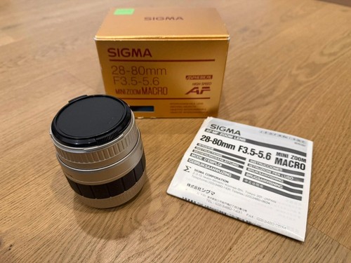 Sigma 80mm 5 6 mini - 28-80mm, f3.5-5.6