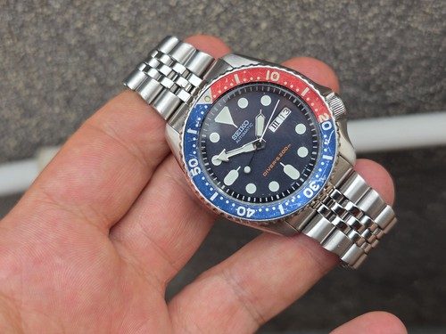 Seiko skx009 blue - skx009, dial