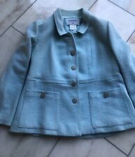  CHANEL JACKE BLAU DESIGN KARL LAGERFELD ERSTBESITZER 