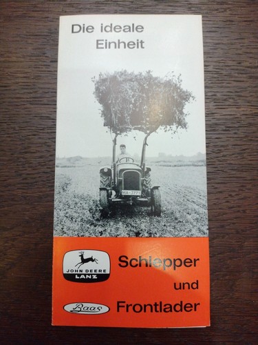 Original john deere lanz - john,