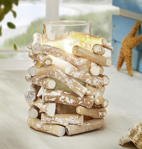 Windlicht vase maritima aus - windlicht,