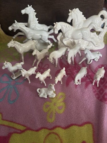 Keramik pferde figuren - keramik,