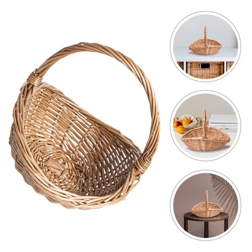 Weiden picknickkorb leerer - , weiden-picknickkorb,