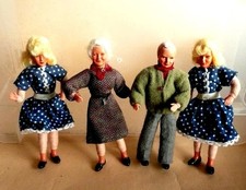 alte Caco Biegepuppen Oma Opa