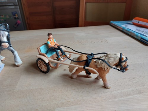 Schleich kutsche ponykutsche - schleich,