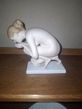 Rosenthal Figur kniende Frau (Akt) um 1910 - 1920