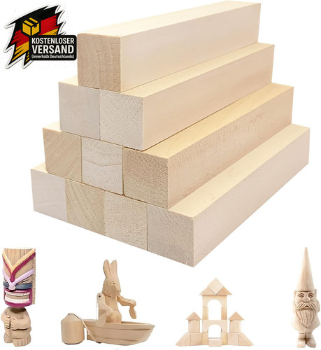 Holzblöcke bastelset - holzblöcke, 10