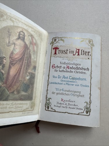 Altes gebetbuch gesangbuch - altes,