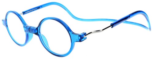 Blaue fertiglesebrille - blaue,