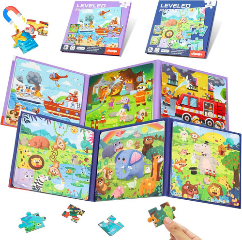 Sätze magnetische puzzles - 2,