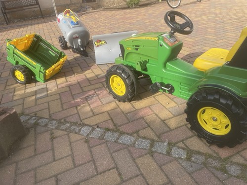 John deere traktor - deere, traktor,