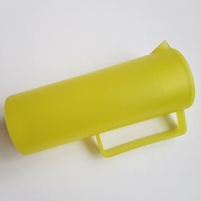 Bodum Kunststoff Servier Trinkkrug Krug Gelb Modernist Design 23cm Germany