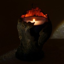 Teelichthalter auf Rebstock