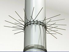 3 x Marder-Schutz-Gürtel Edelstahl  Feder-Verschluss bis Ø 100mm Fallrohr Haus