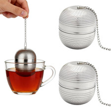 2Er Edelstahl Teesieb Für