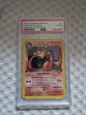 Pokémon Dunkles Glurak  1. Edition Team Rocket 2000 - PSA2