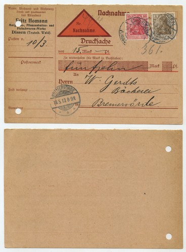 98660 nachnahme fritz - nachnahme,