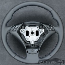 BMW E60 E61 Lenkrad Lederlenkrad neu bezogen voll Nappa Leder ab 09.2005 VN