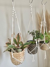 Blumenampel Ampel Fensterdekoration Aufhängung Boho Camper Makramee