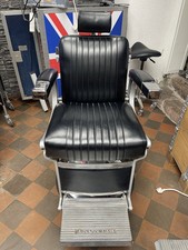 Takara Belmont Herrenfriseurstuhl Apollo 2 Icon - schwarz Friseureinrichtung - F