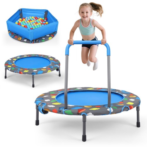 Kinder trampolin mit - 3-in-1,