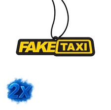 2x Taxi Fake Duftbaum/Auto