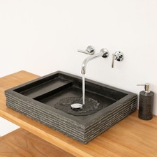 WOHNFREUDEN Steinwaschbecken