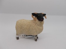 Bullyland Tier = 62718 Scottish Blackface sheep = Schaf Bauernhof Spielfigur NEU