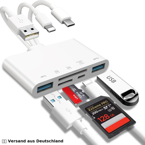 Usb 0 otg kartenleser - 5-in-1, 3.0