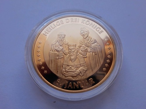Vergoldete medaille vom - vergoldete,