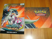 Pokemon Sammelalbum mit Poster (Welten im Wandel)(Booster Fehlt)