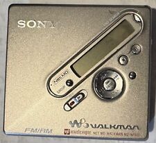 Minidisc Sony Walkman MZ-NF810 Net MD/Radio Discman Recorder Boxed Neu