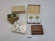 Konvolut spielkarten etuis - spielkarten,