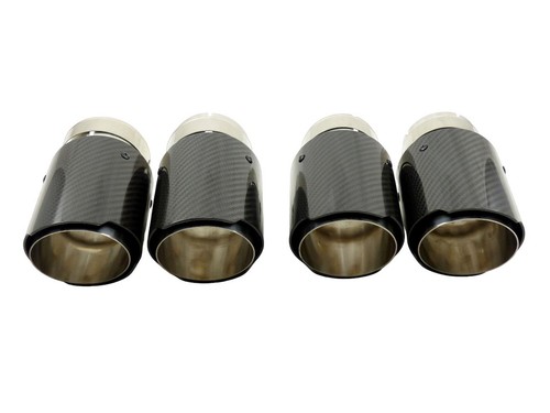 Carbon auspuffblende endrohr - carbon,