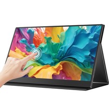 15,6 Zoll 1080P Tragbarer Monitore IPS Screen Touchscreen Display mit Dual USB C