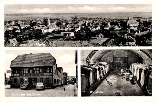 Guntersblum rhein - ak,