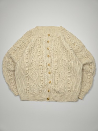 Aran strickjacke mit - strickjacke,