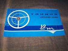 TOPRARITÄT Herrlicher Prospekt Ford Taunus 12 M von 1959 !!!