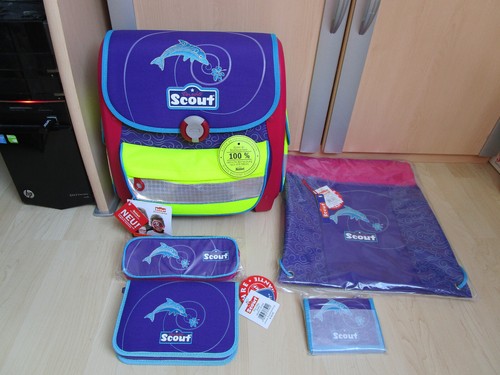 Scout schulranzen set 5tlg - schulranzen,