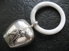 Kinderrassel Silber 835 Lutz &