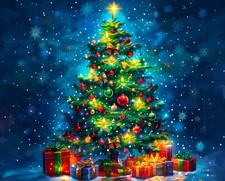 Weihnachtsbaum stoffe panel - weihnachtsbaum,