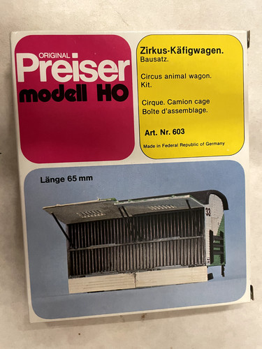 Preiser 603 sarrasani zirkus - preiser,
