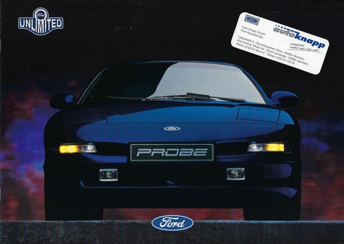 1995 prospekt ford - ford, probe