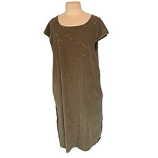 Feincord Kleid 💙 Damen Oliv