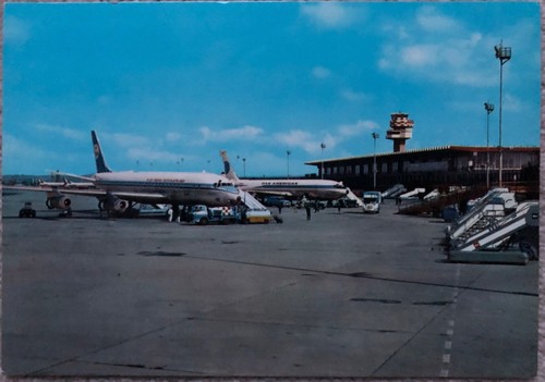 Flughafen airport postkarte - airport,