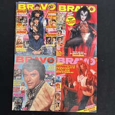 4x Bravo Magazin 1980 Jugendzeitschrift Zeitschrift Geschenk Geburtstag 80er