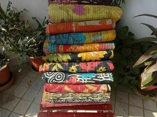 Vintage kantha quilt - kantha, indisch