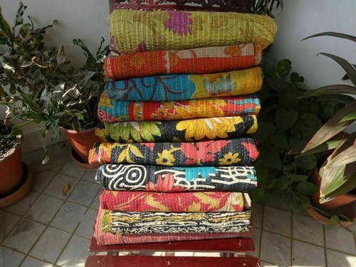 Vintage kantha quilt indisch - kantha,